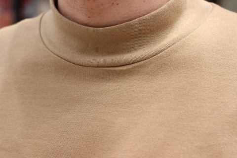 「norbit」ワンランク上のベーシックTee \"MOCK NECK HALF SLEEVE T-SHIRTS\" ご紹介_f0191324_08285404.jpg
