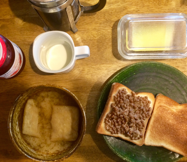 パンと味噌汁がスタイルになるとき M S