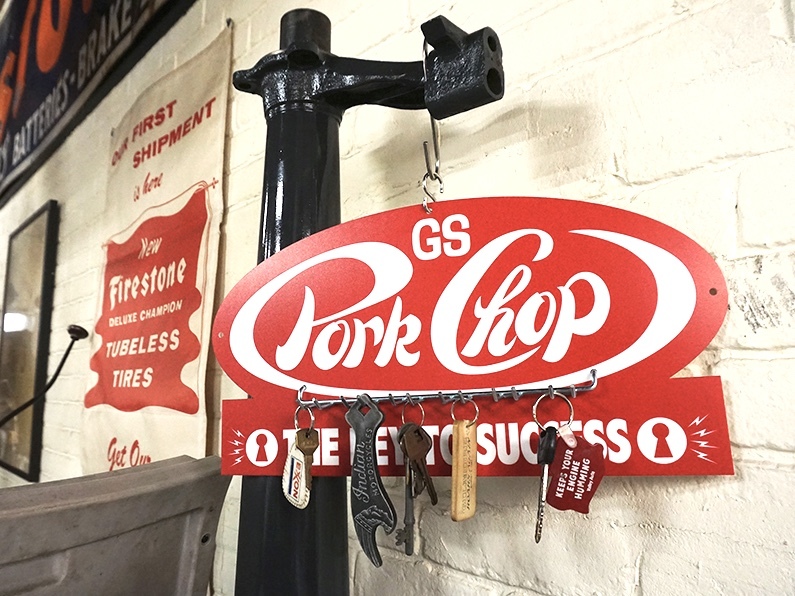 PORKCHOP P-Key hook & P-Sunglasses holder : HOODLUM