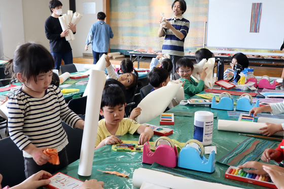 やと子ども美術教室 ~ たけのこ ~_e0222340_1514521.jpg
