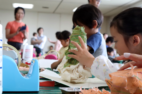 やと子ども美術教室 ~ たけのこ ~_e0222340_15345937.jpg