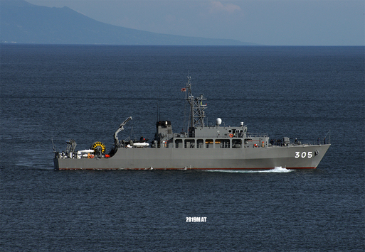 令和明けて初の記録は掃海隊群第1掃海隊_e0150566_2543435.jpg