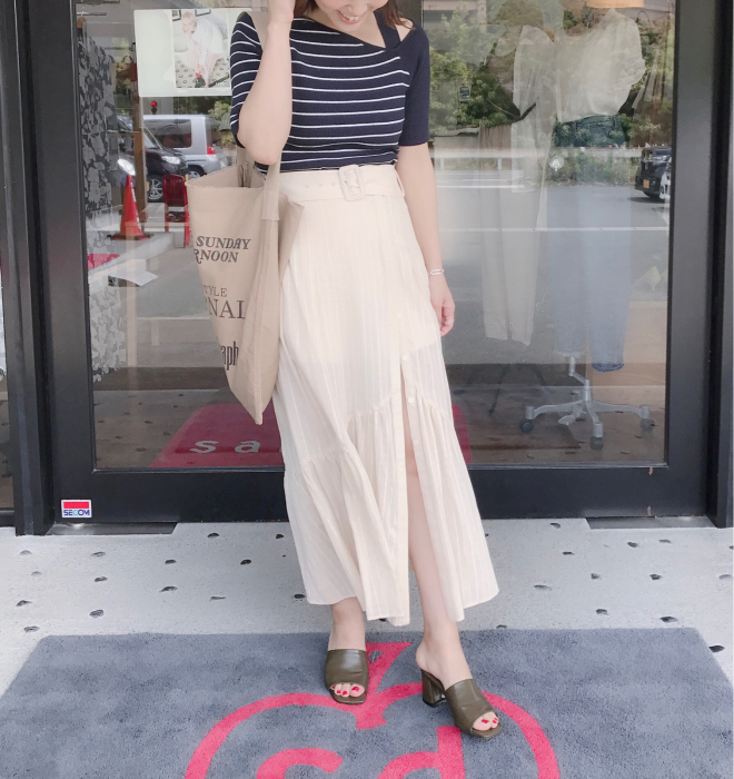 Lily Brown リリーブラウン コットンスカパン Dimanche News Blog インスタ Live は 水曜日 土曜日 夜7時スタート