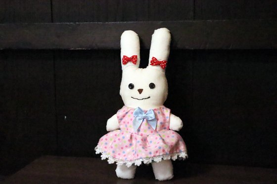 裁縫 ~ 布うさぎのマスコット ~_e0222340_16103058.jpg