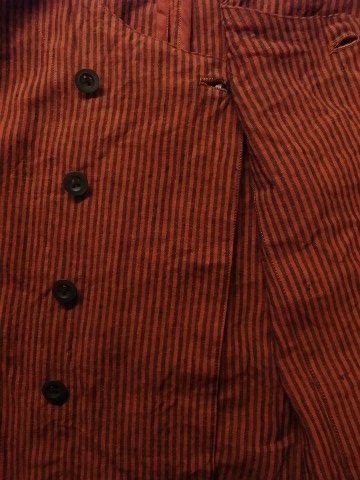 7月の製作 / classic stripelinen w-vest_e0130546_13120871.jpg