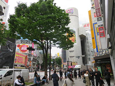 5月13日㈪の109前交差点_b0056983_15220462.jpg