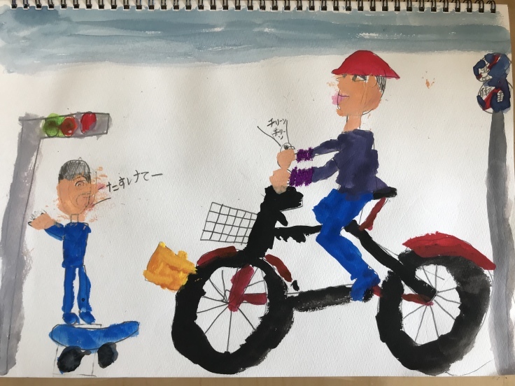自転車の絵 東西線浦安駅徒歩２分の絵画教室 Atelier創 アトリエ ソウ のブログ