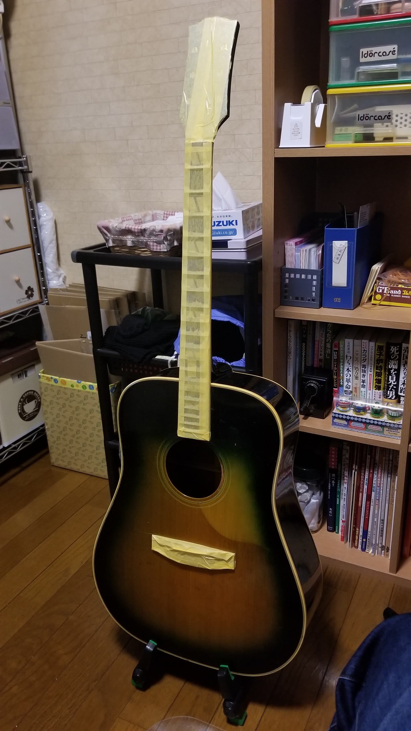 Pearl PF-250 リフィニッシュの準備をと。。。_a0017909_18283779.jpg