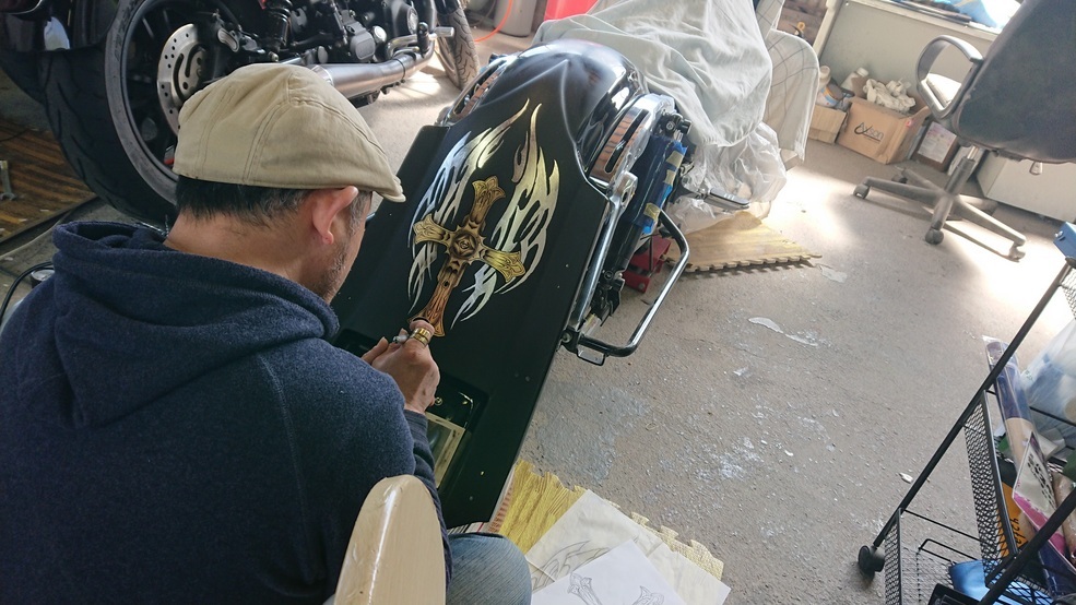 Bagger custom paint_e0269313_17184986.jpg