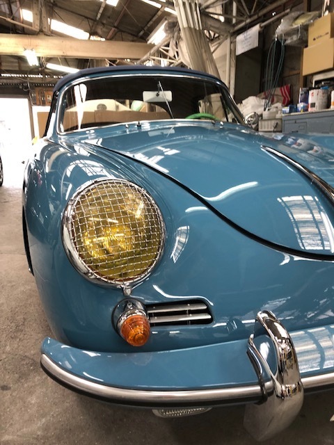 1960 PORSCHE 356-B SUPER90 CABRIOLET   /   レストア開始33ヶ月目だろうか？！ポルシェ356_b0195093_10184930.jpg