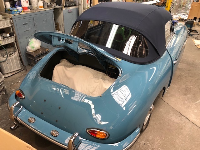 1960 PORSCHE 356-B SUPER90 CABRIOLET   /   レストア開始33ヶ月目だろうか？！ポルシェ356_b0195093_10185535.jpg