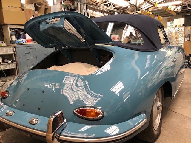 1960 PORSCHE 356-B SUPER90 CABRIOLET   /   レストア開始33ヶ月目だろうか？！ポルシェ356_b0195093_10190143.jpg