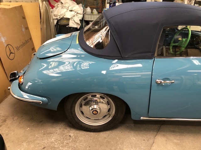 1960 PORSCHE 356-B SUPER90 CABRIOLET   /   レストア開始33ヶ月目だろうか？！ポルシェ356_b0195093_10211561.jpg