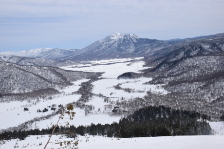 2019年4月28日快晴の尾瀬至仏山を滑る_c0242406_14220808.jpg