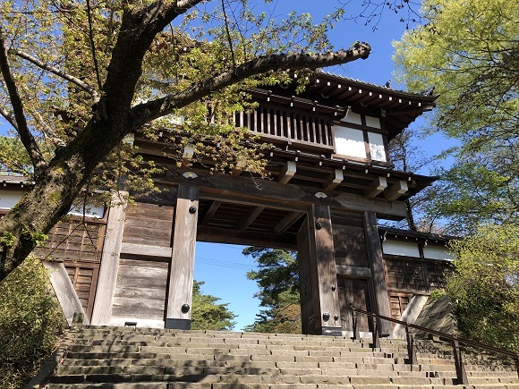 千秋公園 久保田城表門（秋田市千秋公園）_f0364707_20232413.jpg