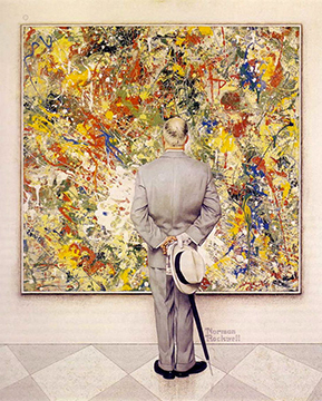 4年生アートプロジェクト、Norman Rockwell による Jackson 4年生アートプロジェクト、Norman Rockwell による Jackson
