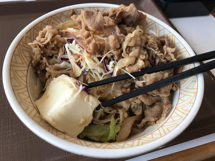 牛丼ライト お肉大盛@すき家_c0212604_12243172.jpg