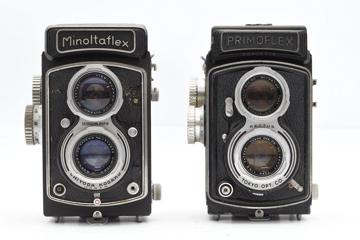 二眼レフカメラ Minoltaflex らしい 二眼レフカメラ Minoltaflex らしい