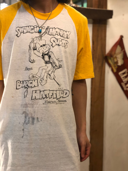 80s Tee × サマーコーデュロイ！！！_a0108963_18192520.jpg