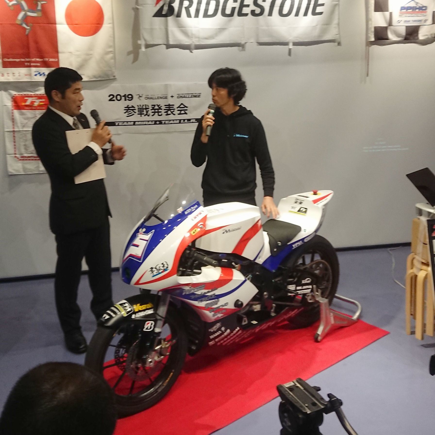 ﾁｰﾑ未来 ﾚｰｽ参戦発表会_f0004270_22363291.jpg