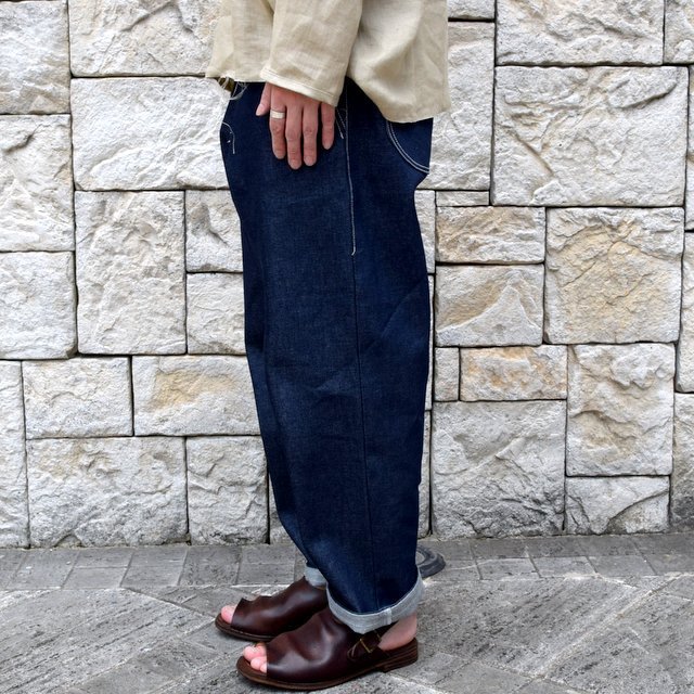 CAMIEL FORTGENS(カミエル フォートゲンス)/ EASY PANTS -DARK DENIM