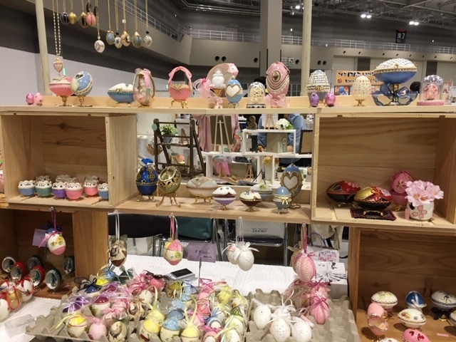 ☆ sao様 ☆ イベント什器 ディスプレイ棚 作業台風ディスプレイ什器 マルシェ3段ディスプレイラック2台セット