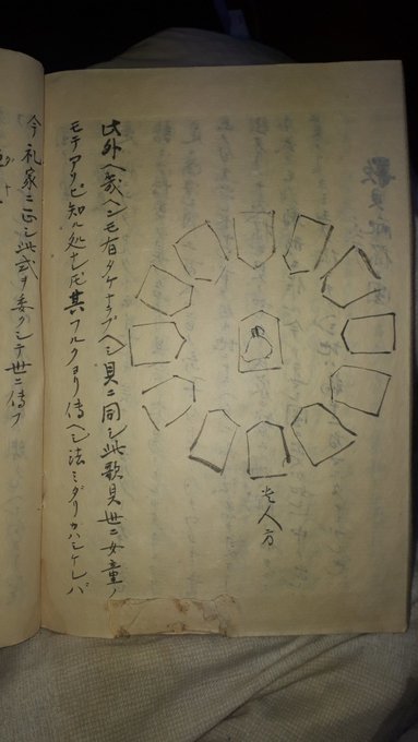 古文書続き(伊王島・歌貝・戸隠神社【明治日記】明治20年代土佐お化けの噂・明治東京地震・日清戦争頃風景等)2019/5/13-17twitterまとめ_b0116271_12392607.jpg