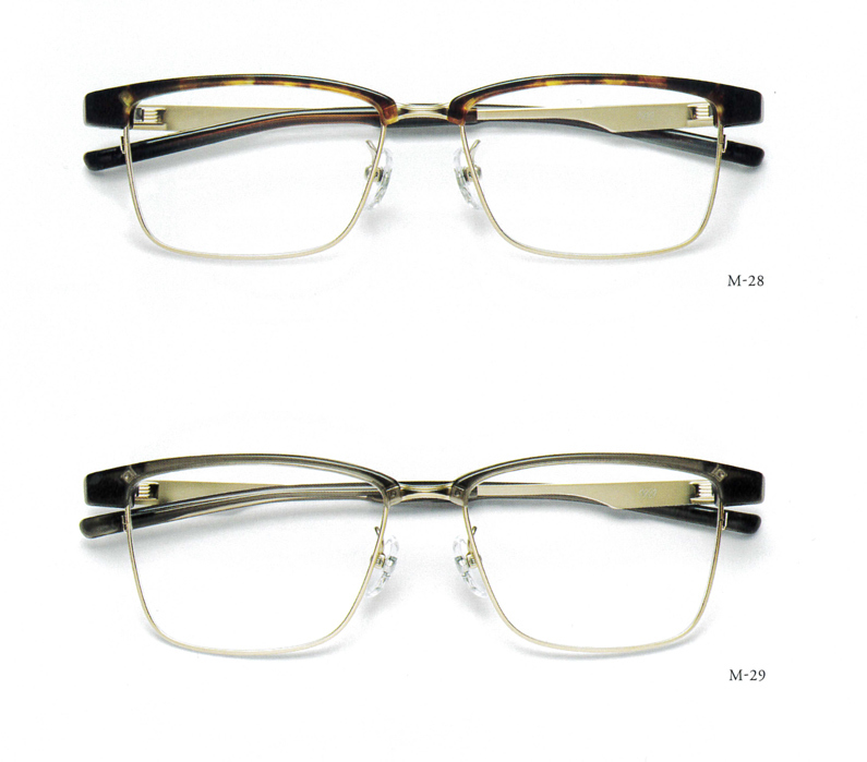 999\'9(フォーナインズ)2019年春コレクション「This is Fourr Nines」最新ミックスフレームM-28入荷!_c0003493_18512775.jpg