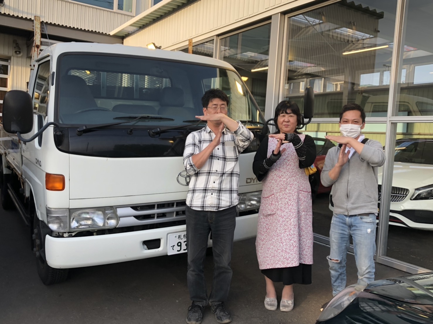 5月18日(土)LX450I様&ハイゼット社様&ダイナトラックH様納車|д゚)♪ ランクル ハイエース ヴェルファイア♡TOMMY♡_b0127002_19465123.jpg