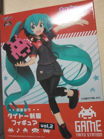 新品未開封品 タイトー限定 初音ミク タイトー制服 フィギュア