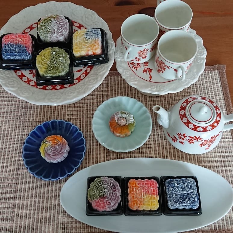 私の作った冷たい月餅_a0113430_08041783.jpg