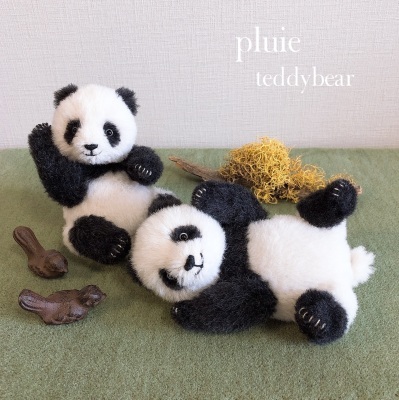 のび~~ っとパンダ 誕生 : pluie teddybear のび~~ っとパンダ 誕生 : pluie teddybear