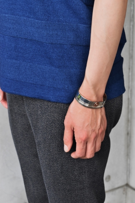 Kato Indigo SHADOW BORDER TEE!★!_d0152280_11004491.jpg