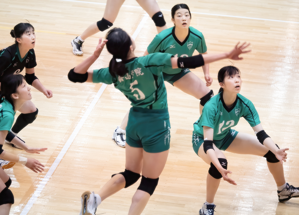 青山学院大学 VS 日本体育大学（2019年度春季関東大学女子1部バレーボールリーグ戦）_f0105694_23063847.jpg