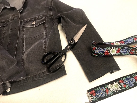 ジージャンの袖を可愛くお直しリメイク Sew Easy New York ジージャンの袖を可愛くお直しリメイク Sew Easy New York