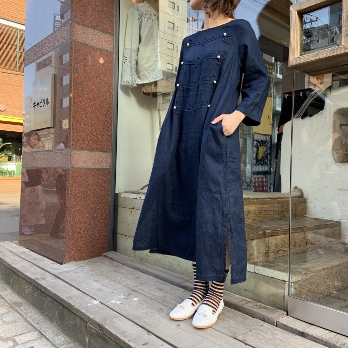 Idgフレンチクロスリネンナポレオンワンピース Sapporo Staff Blog