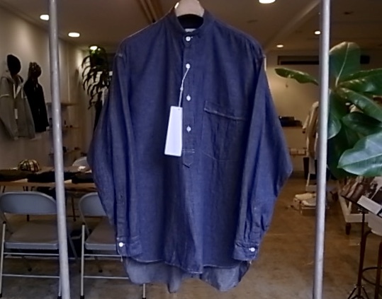 COMOLI Pull Over Shirt / パープルダンガリー : TRUNK COMOLI Pull Over Shirt / パープルダンガリー : TRUNK