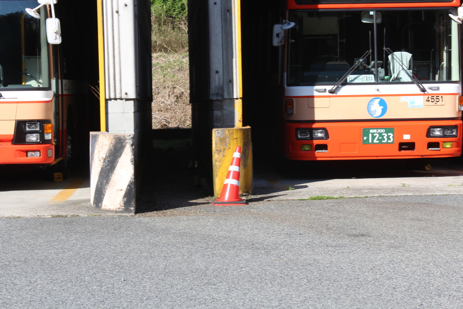 横山車庫 神姫バス バス車庫めぐり 横山車庫 神姫バス バス車庫めぐり
