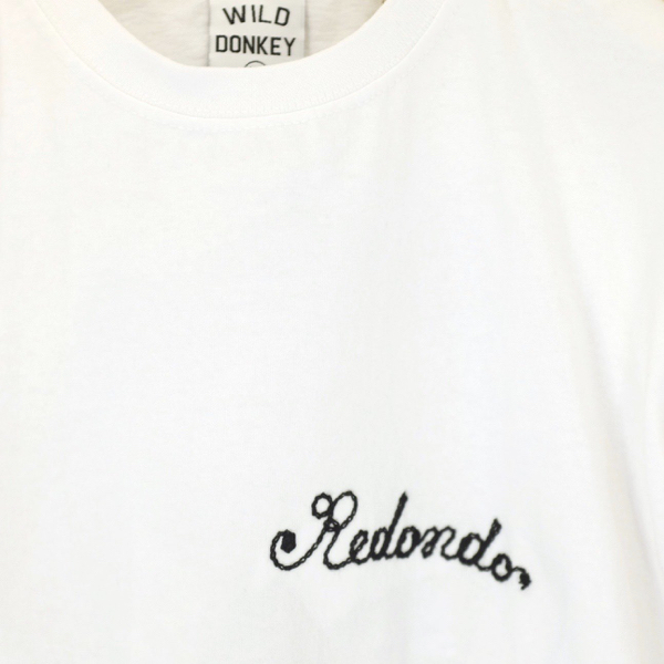 WILD DONKY ワイルド・ドンキー  プリントTシャツ”REDONDO BEACH”_c0118375_15152834.jpeg