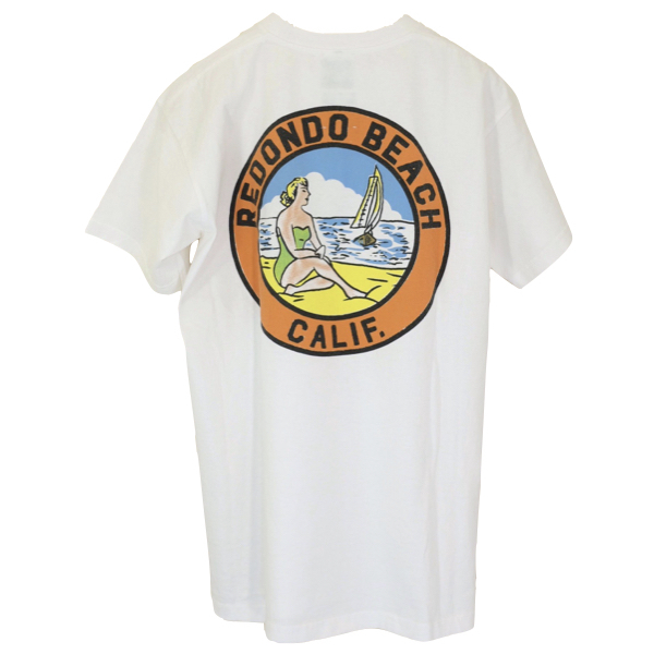 WILD DONKY ワイルド・ドンキー  プリントTシャツ”REDONDO BEACH”_c0118375_15153755.jpeg