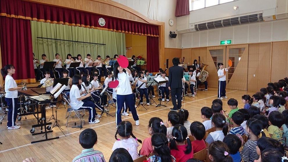 東北文教大学付属幼稚園 山形城北高等学校吹奏楽部 東北文教大学付属幼稚園 山形城北高等学校吹奏楽部