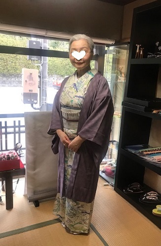 平成のお客様・透ける羽織・秦流舎紋紗着尺と名古屋帯。_f0181251_18350916.jpg