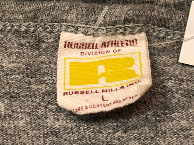 5月22日(水)マグネッツ大阪店ヴィンテージ入荷日!! #3 Russell編! 50\'s Southern & 60\'~70\'s Russell!!_c0078587_13351171.jpg