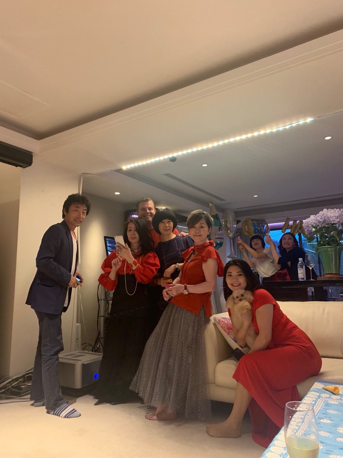 ダダ60thバースディパーティ@キング邸♪_d0339889_18294265.jpg