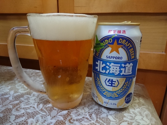 5/20 サッポロ北海道生 & 栃尾の油揚げ & 焼き鳥ほか @自宅_b0042308_12110292.jpg