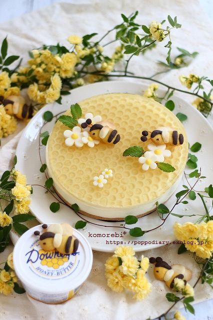 蜂の巣ケーキ&お庭通信♡_a0134594_11075346.jpg
