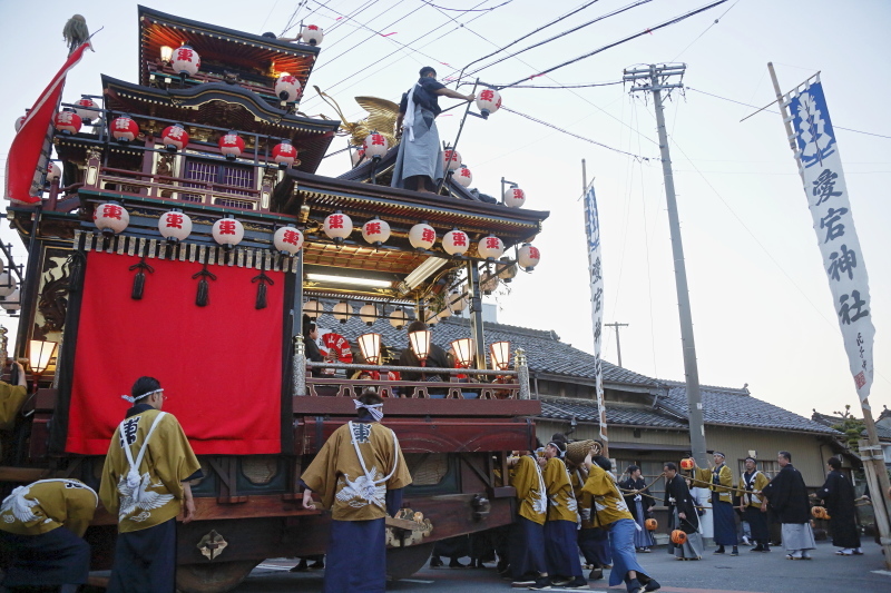 垂井曳山まつり　2019　その4　東町『仮名手本忠臣蔵七段目　祗園一力茶屋の場』前篇_c0196076_05543793.jpg