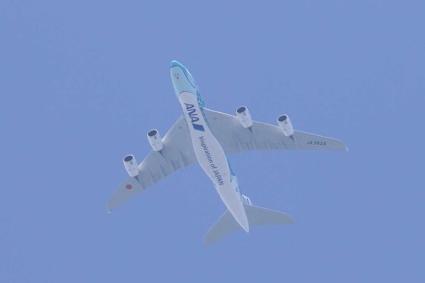 全日空A380デリバリーフライト2機目_b0189733_23145691.jpg