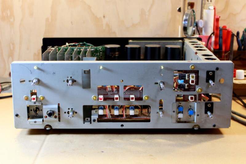 SANSUI AU-D607F EXTRA 久々に修理!の巻 : 岡山ジャンク倶楽部 SANSUI AU-D607F EXTRA 久々に修理!の巻 : 岡山ジャンク倶楽部