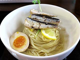 かみあり製麺@出雲 ★★ (煮干しレモンつけ麺Classic)_f0080612_16483830.jpg